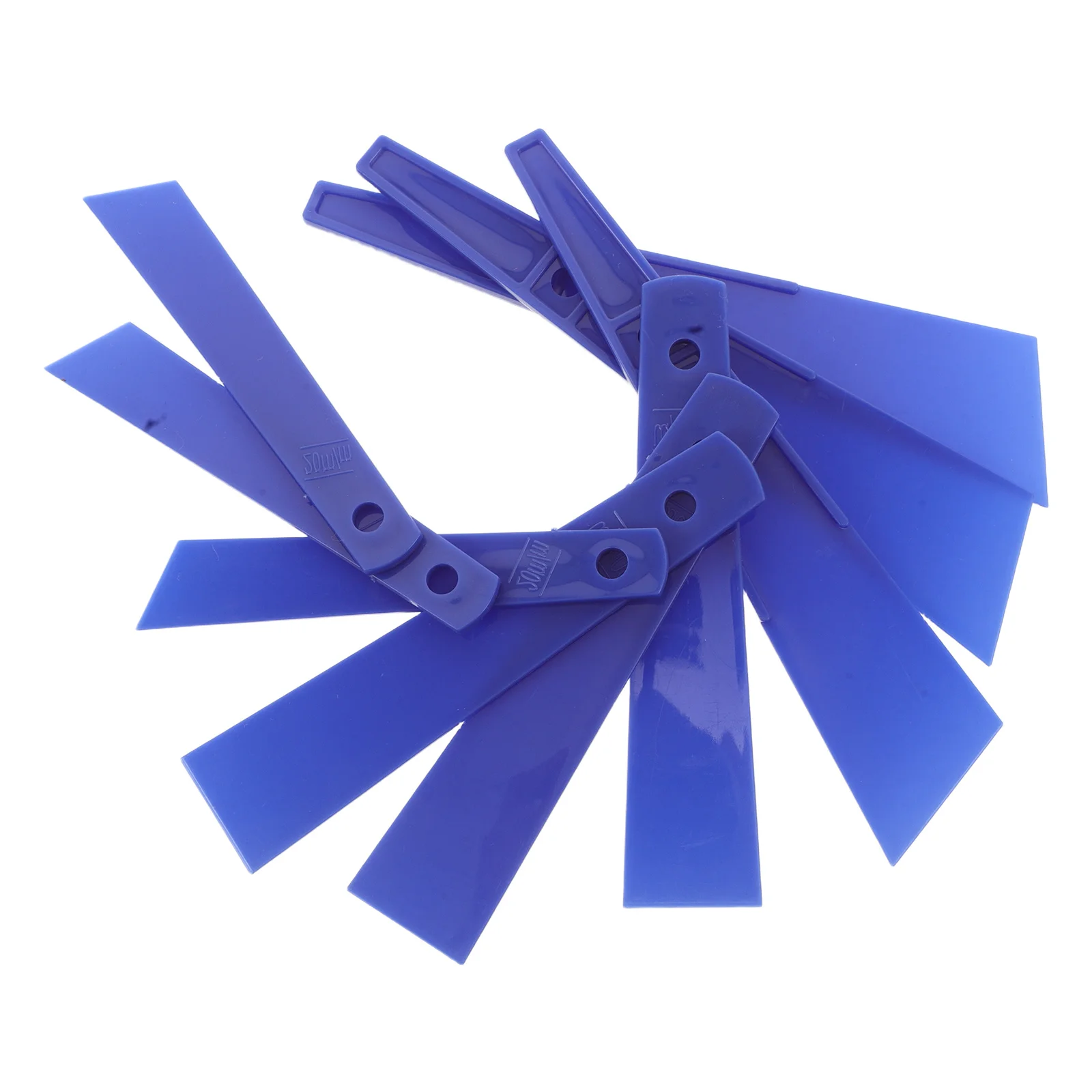 

9pcs Glue Spreader 20Mm 30Mm 40Mm Plastic Applicator Kit For Diy Craft Adhesive Tool Set Scraping Board