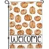 Fall Decor Garden Flag 12×18 Inch Double Sided Outdoor Fall Decorations for Home Fall Pumpkin Thanksgiving Sign Garden Flags llz