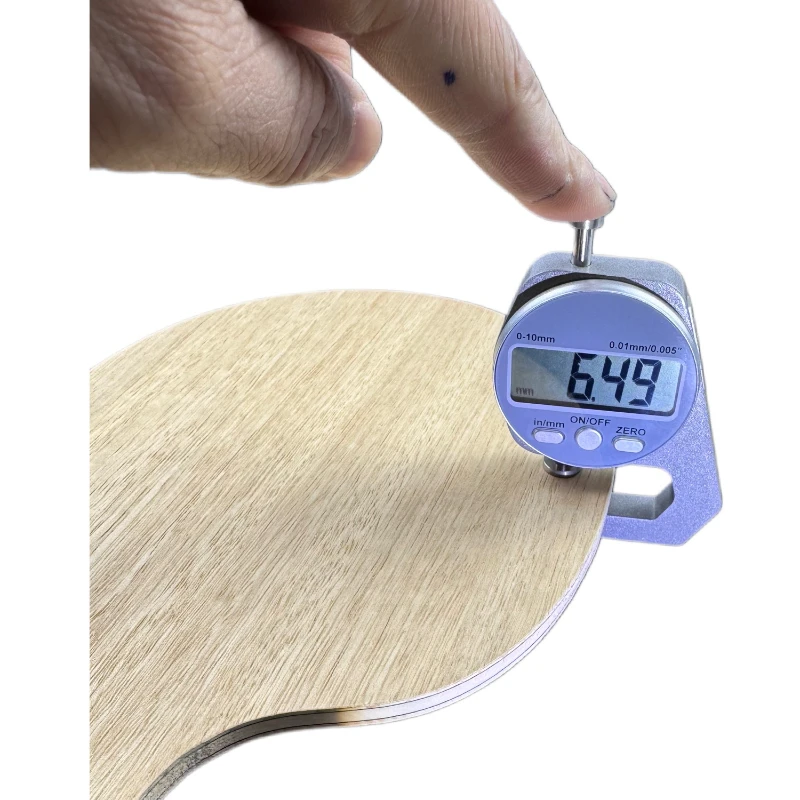 Custom DIY Ping Pong Racket Blade Blank 7-Ply Limba Surface Spruce Layer Ayous Core Carbon Fiber Table Tennis Paddle
