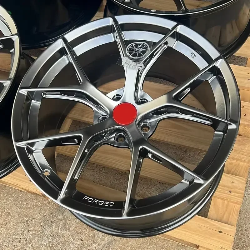 Hot Sale Grey Concave 17 18 19 20 21 22 24 Inch 5x112/5x114.3/5x120/5x120.65 Alloy Forged Wheels for C260L/C200L 4 pcs