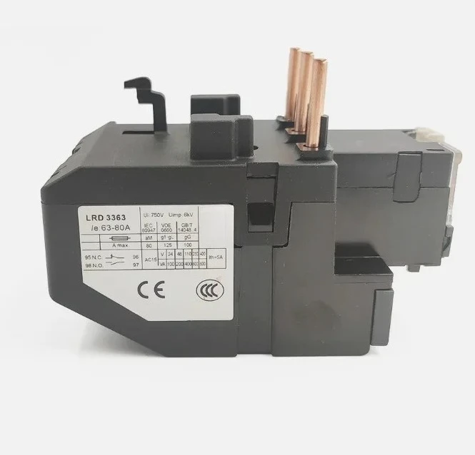 

Brand New Original LRD3363 LRD thermal overload relays 63...80 A - class 10A Production takes 3 days Fast delivery