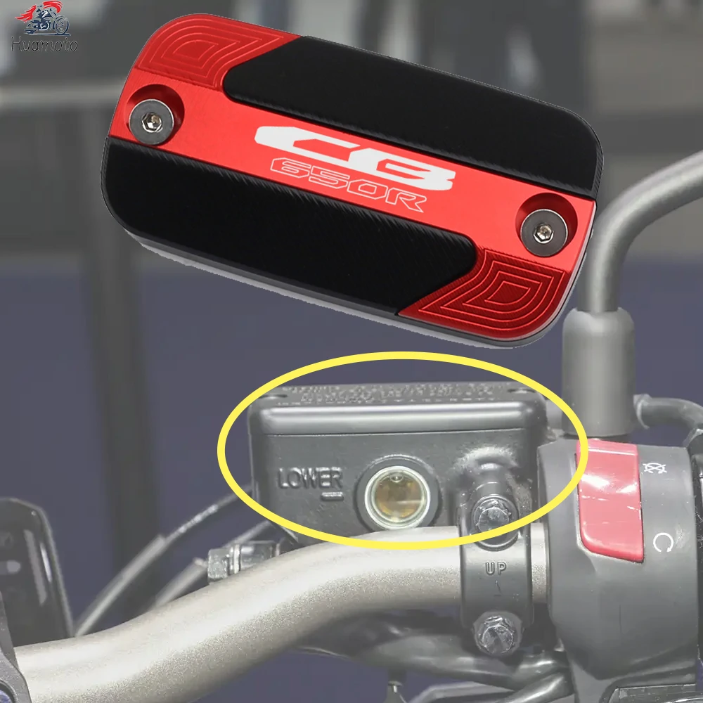 

Для HONDA CB650R CB 650R CB650 R 2019-2022 передний тормозной резервуар для жидкости, масляная крышка, крышка с ЧПУ, аксессуары для мотоциклов 2025