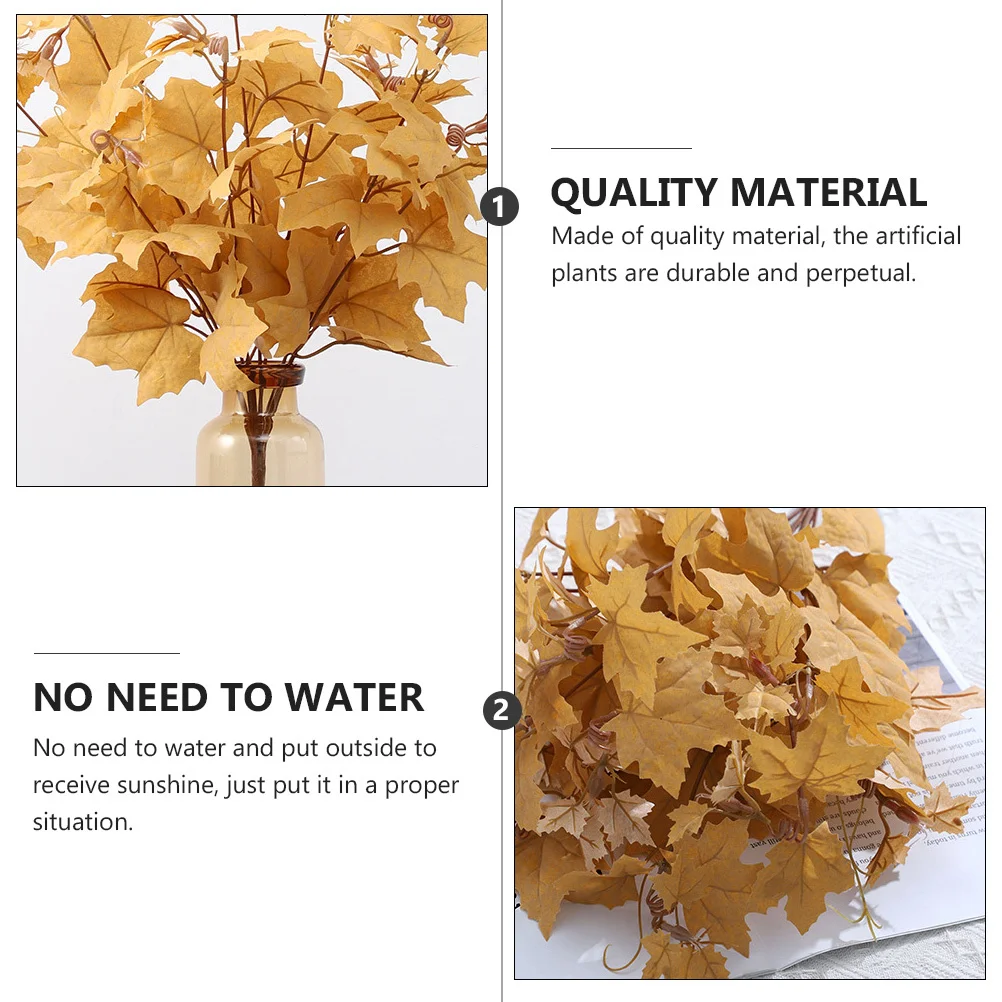 

Fake Leaf Decor Artificial Plant For Home Decorative Plant Simulation Ornament Green Leaves Indoor Plants Fake Foliage