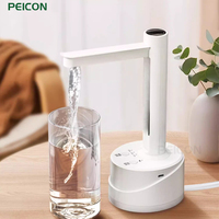 Water Dispenser Electric Water Gallon Pump Desktop Automatic Water Dispenser 19 Liters Rechargeable Drinking Water Bottle Pump