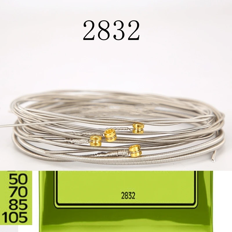 2832 Regular Slinky Bass Strings With Retail Package 4 Strings 50 70 85 105 Bass Guitar Strings Roundwound Custom Gauge