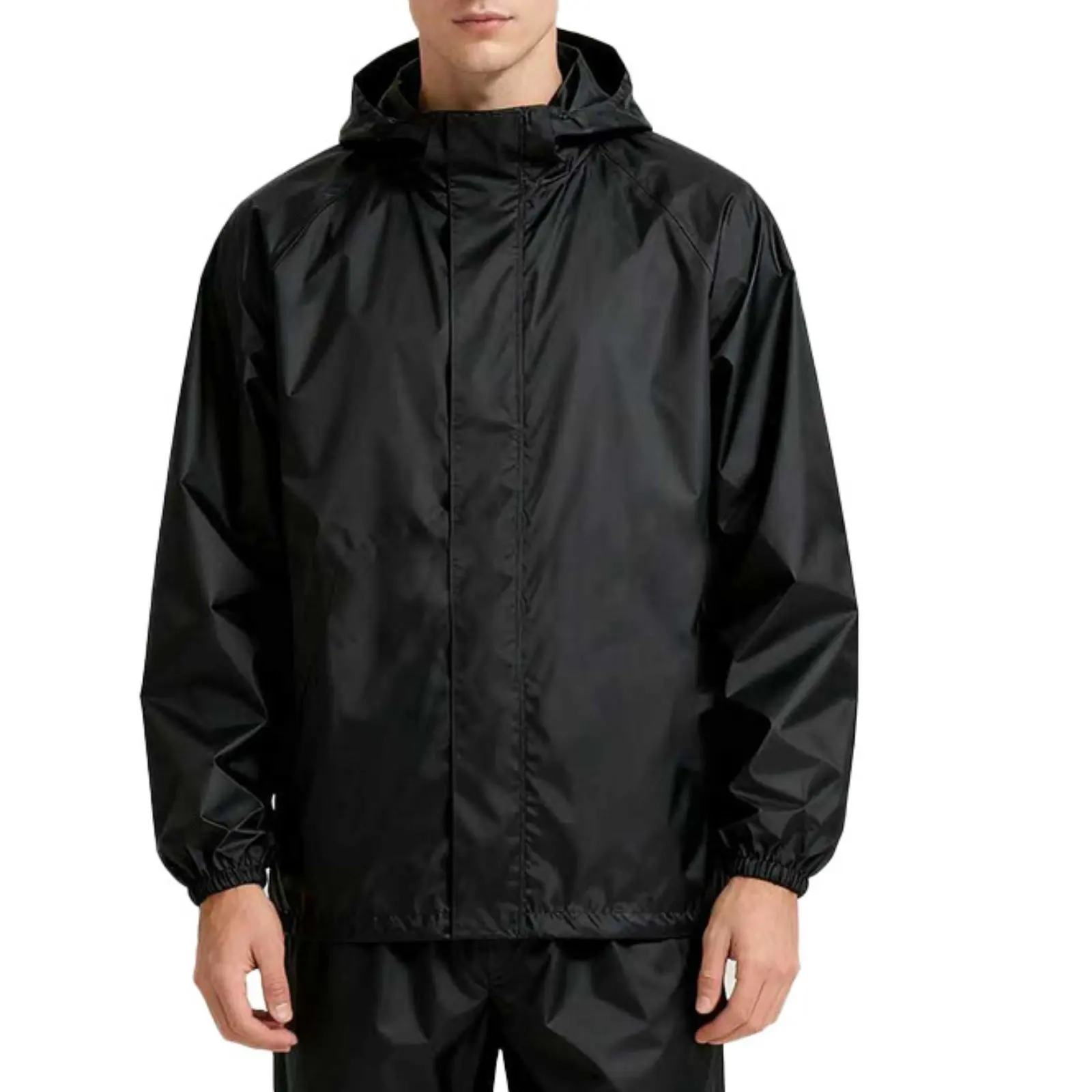 

Motorcycle Rain Suit Lightweight Split Raincoat Set Reflective Waterproof Rain Suit Taped Seams Outerwear Mesh Mesh Lining