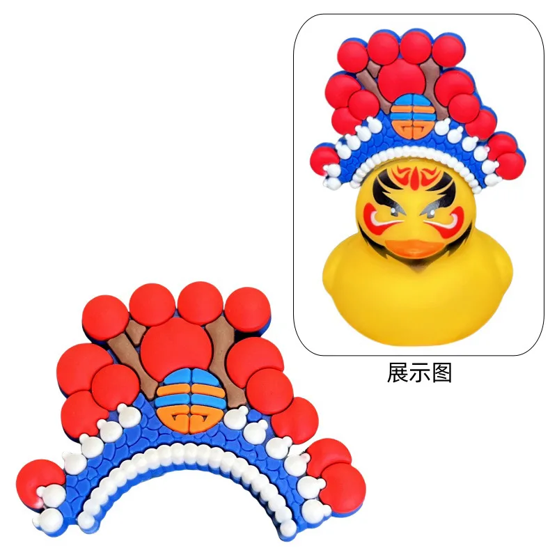 15pcs Car Duck Rubber Dashboard Decorations Ornament Rubber Duck Accessories Mini Dolls Accessories