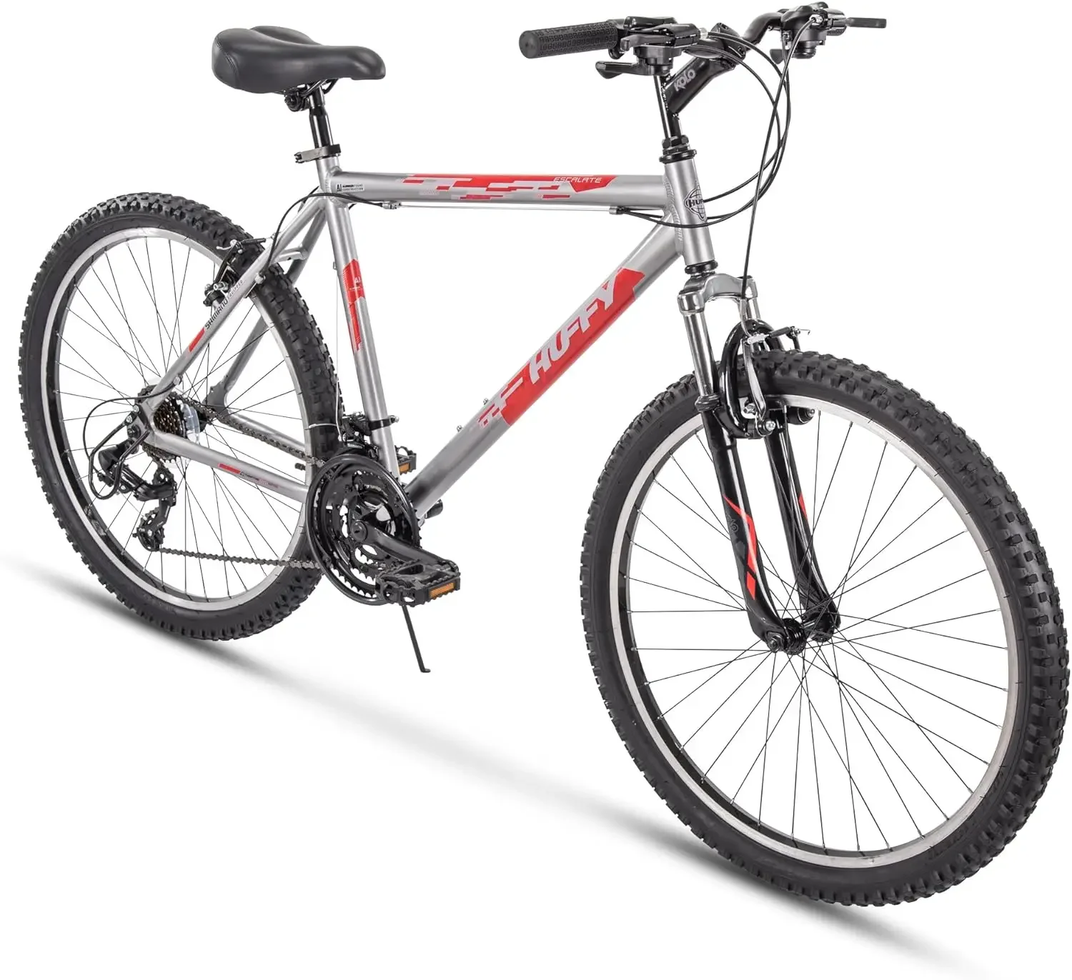 Bicycle Mountain Trail Bike ideal for ages 12-19, a recommended height of 58-70 inches, and a minimum inseam of 28.5 inches