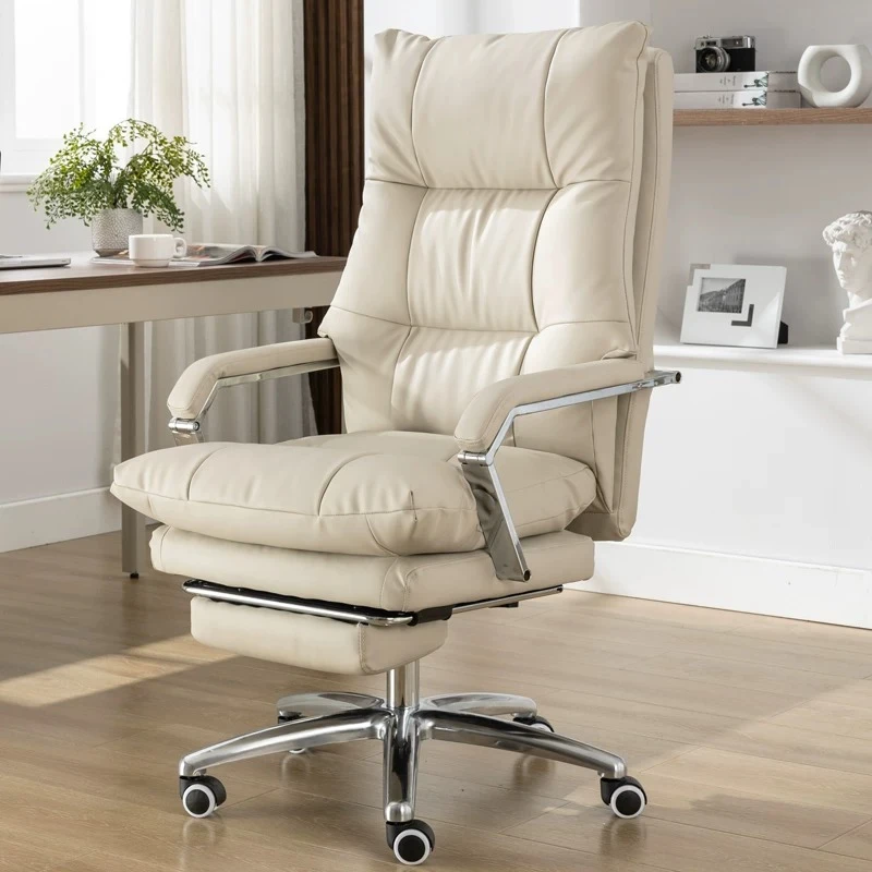 High Back Living Room Office Chair Elegant Swivel Computer Office Chair Nordic Gaming Armchair Silla De Oficina Salon Furniture