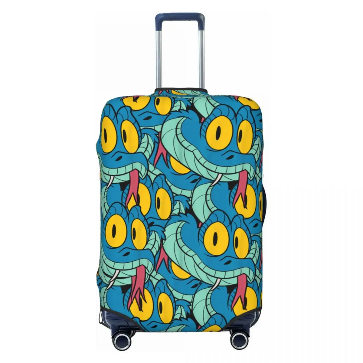 

Zootopia 2 Gary De'Snake Big Face Suitcase Cover Flight Elastic Luggage Supplies Cruise Trip Protector