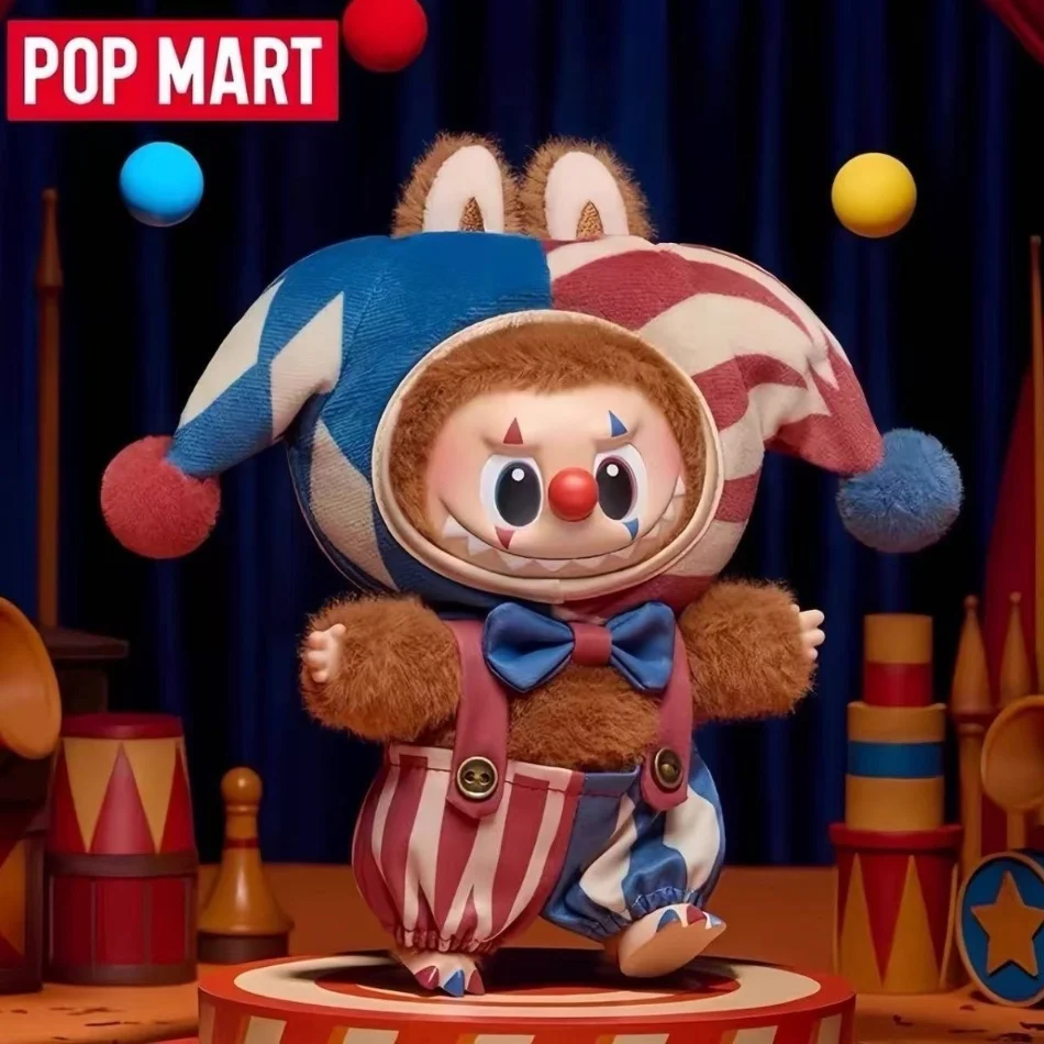 

Брелок с подвеской в виде клоуна для жонглирования, POP MART WHY SO SERIOUS Series, слепая коробка, виниловый плюшевый подарок, экшн-фигурка, милая фигурка