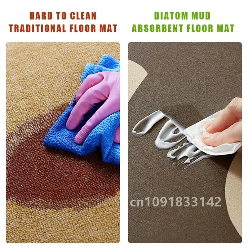 Carpet For Kitchen Foot Mat Absorbent Floor Mats Non-slip water-absorbent quick-drying Long Rug Bath Alfombra De Cocina 주방 카펫