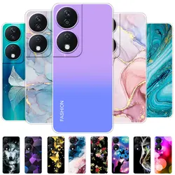 For Honor 90 Smart Case Back Cover For Honor 90Smart CLK-NX1 Clear Soft Silicone Protect Phone Case on 90 Smart CLK-NX3 Coque