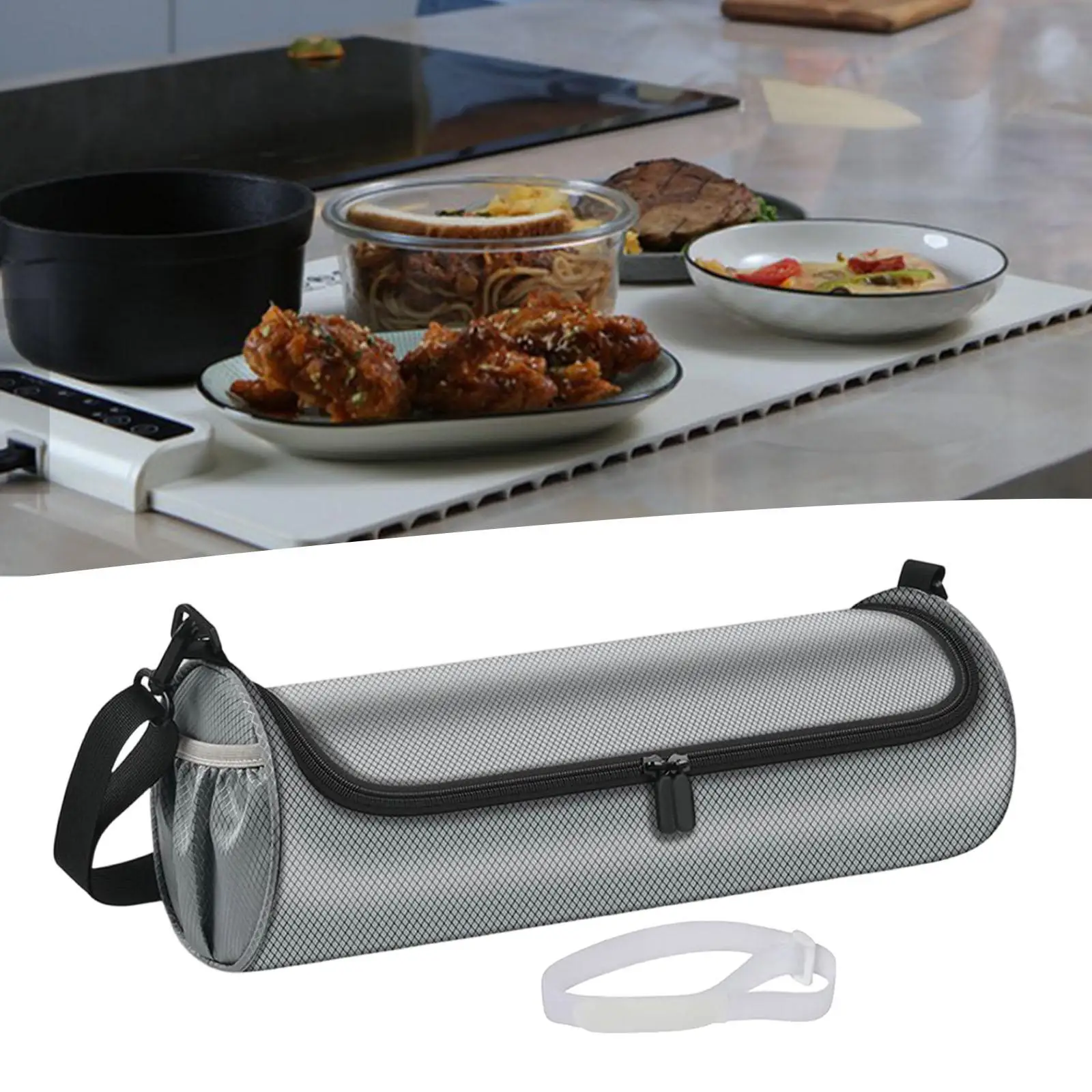 

Food Warming Mat Bag, Universal, easy to clean, Protection With shoulder strap for Indoor Outdoor