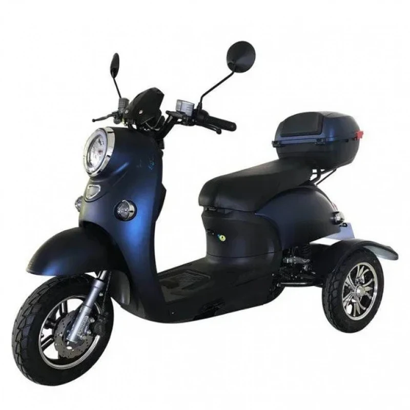 Low Price Adult Three 3 Wheel Trike Scooter 500W 800W Motor 2 Seat Germany Motorcycle Electric Tricycle for Women
