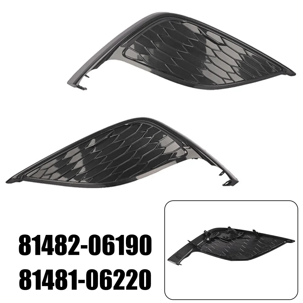 

Gloss Black Front Bumper Fog Cover For Toyota For Camry XSE SE 2021-2023 Black Bumper Fog Cover Car Accessories