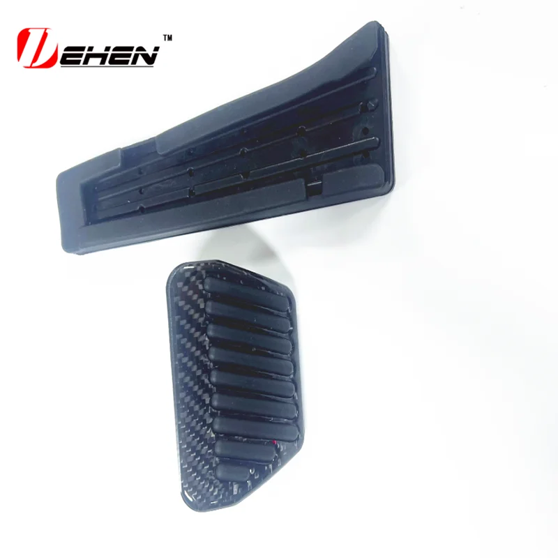 Auto Beschleunigen Bremspedal Real Carbon Fiber für BMW 1 3 4 5 6 7 Serie G20 G22 G26 G30 G32 G05 G01 G02 G05 G07 G29 G11 G14