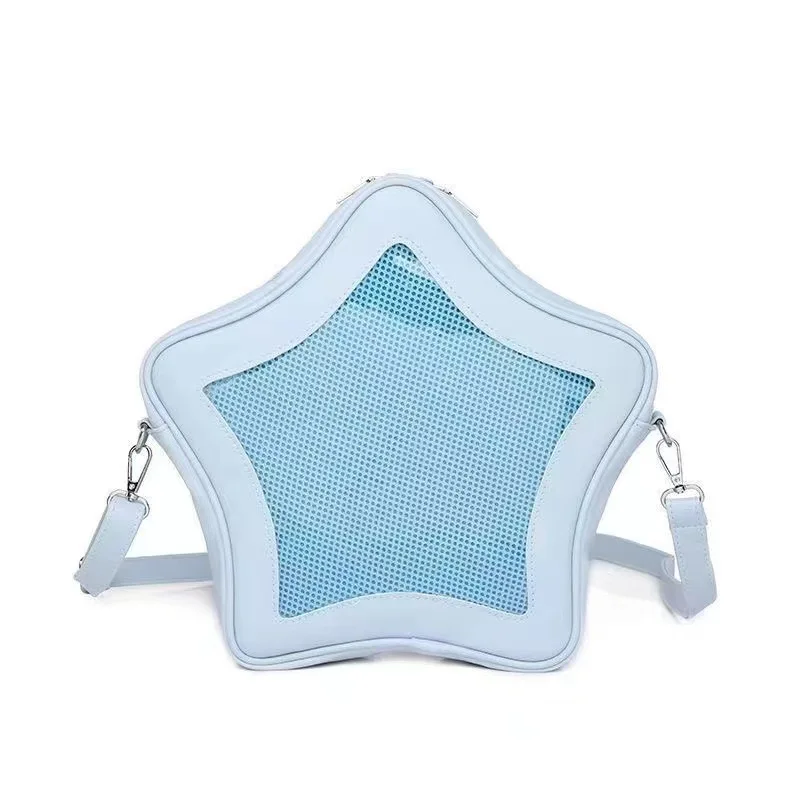 Cute Stars Itabag Crossbody Japanese JK Transparent Star Bag Women Popular Harajuku Ita Bags Girls Lolita Kawaii Shoulder Bag