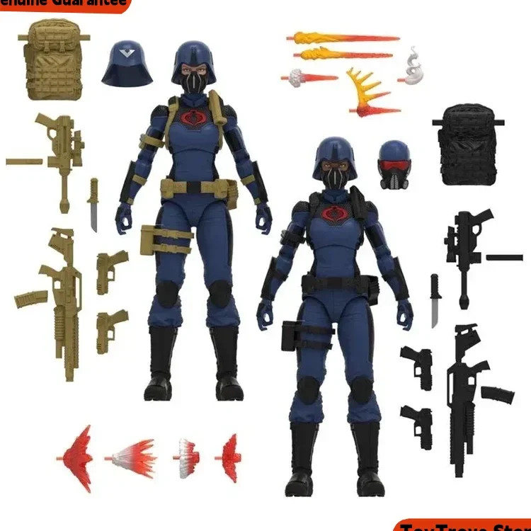 Na stanie G.I. Joe Siły Specjalne Cobra Żołnierka Zestaw Podwójny Figurka Akcji 6 Calowa Model Zabawka Kolekcja na Biurko Prezent