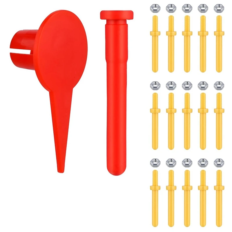 15Pcs Spinning-Wheel Parts, With Prize Wheel Pointer Reusable Prize Wheel Replacement Parts Prize Wheel Pegs Kit