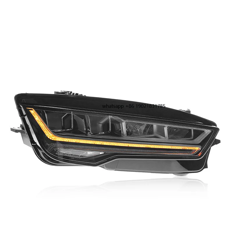 Factory Direct Sales New for  A7 2011-2014 HID 12V Headlight Upgrade with 1 Year Warranty Transparent PC No Fading