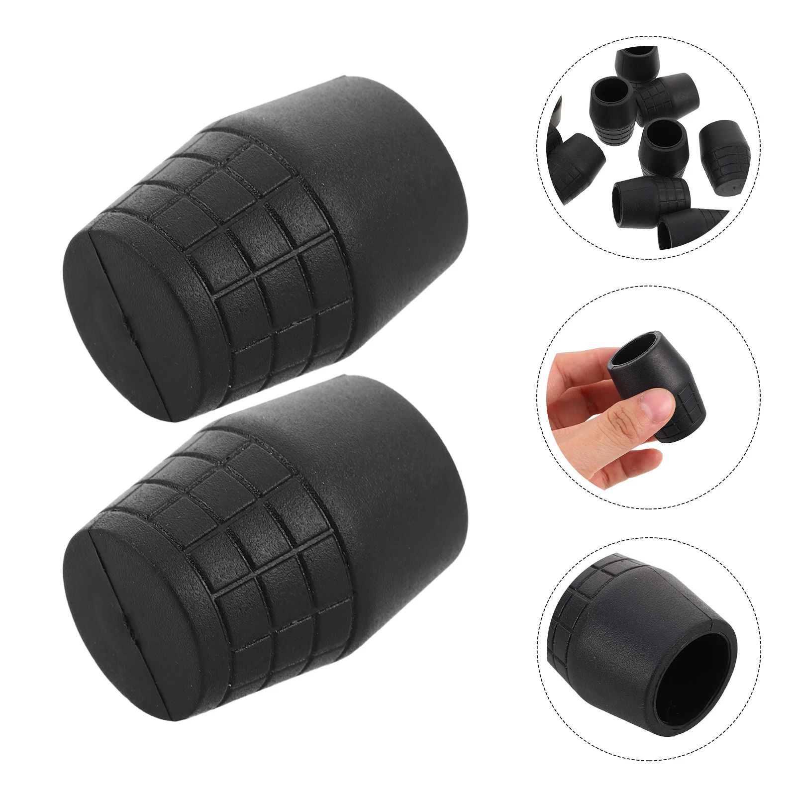 

10pcs Microphone Stand Foot Pads High Elasticity Rubber Non-Slip Base Caps For Streaming Universal Tripod Floor