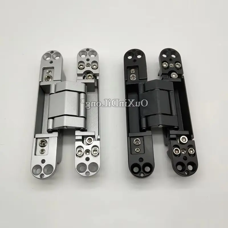 

ГОРЯЧИЕ 2 шт. 3D регулируемые невидимые дверные петли, скрытые скрытые тяжелые складные дверные петли для каравана, рабочих столешниц, мебельная фурнитура