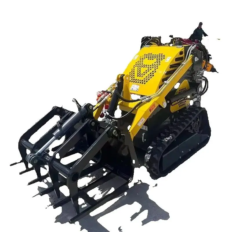 

Компактный мини-погрузчик на гусеничном ходу с двигателем Kubota, сертификатами CE и EPA, мощный, 1,5 тонны, для сельскохозяйственных работ, фронтальный погрузчик, в продаже