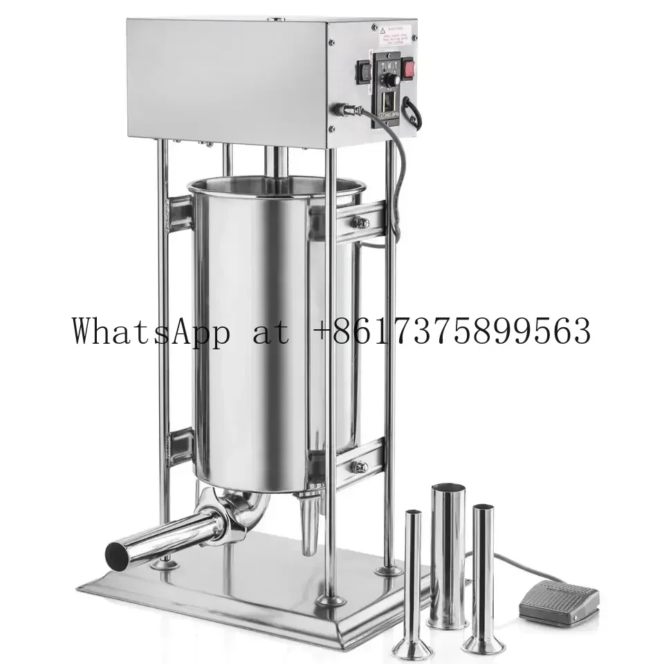 25L Commercial  Sausage Filling Machine Vertical Stainless Steel Sausage Stuffer for Meat Processing