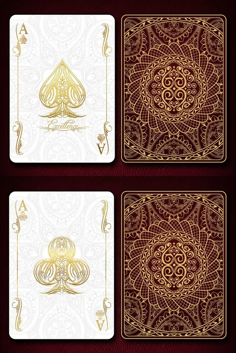 Bicycle Excellence Playing Cards USPCC Limited Edition Collectible Deck Poker Card Games Card Magic Magicians Prop Accessory