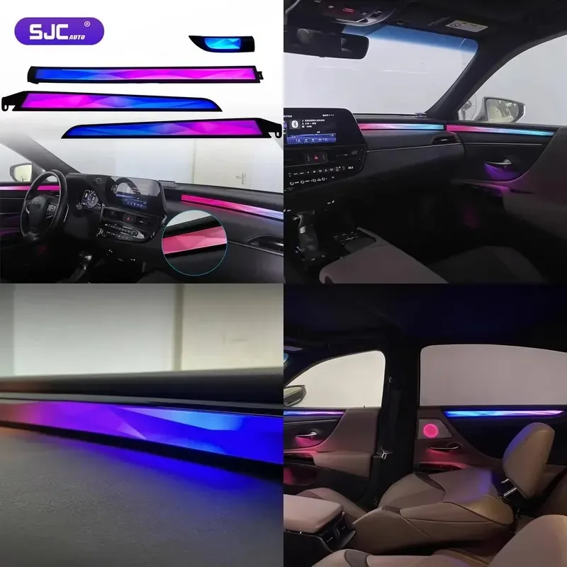 Hot Sale SJC Upgrade for 2018-2025 Ambient Light 64-Color Dynamic Lighting Symphony LED Interior Environment