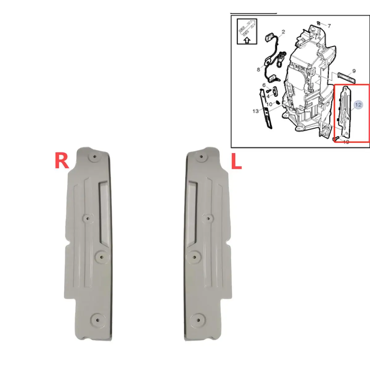 Suitable For Volvo Truck Headlights Rear Panel OEM Left 82052484 21451000 82056999 Right 82056991 21451002