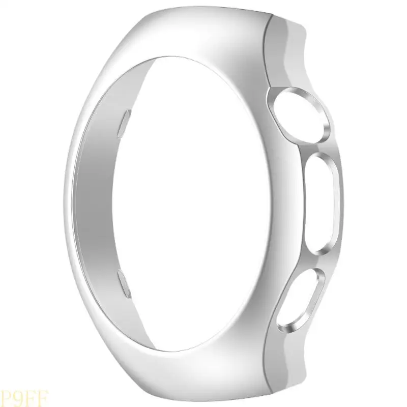 CS1W cubierta protectora para protector marco PC sin arañazos diseños inastillables funda reloj hueca fácil