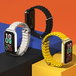 Silicone Strap for Amazfit Band 7 Wristband Soft Watch Band Replacement Bracelet for Amazfit 7 Band Waterproof Watchband
