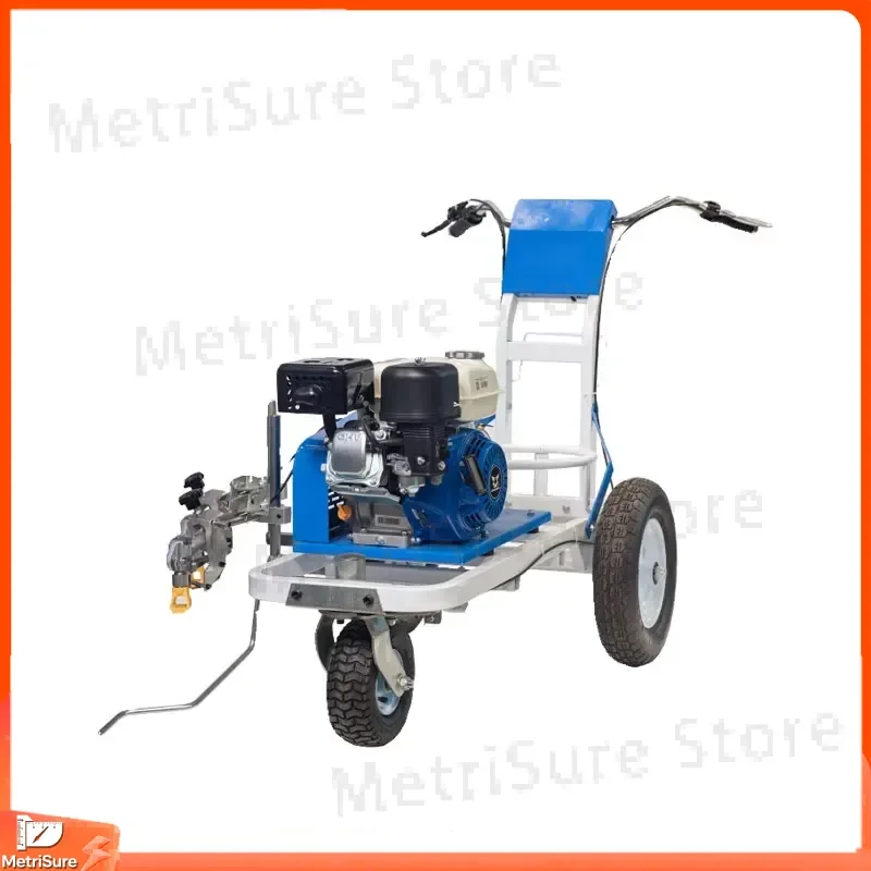 High Pressure Cold Spray Road Marking Hand Push Thermoplastic Line Striping Equipment for Pavement Marking and