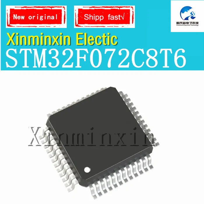 1PCS/LOT  STM32F072C8T6 STM32 F072C8T6 IC Chip New Original