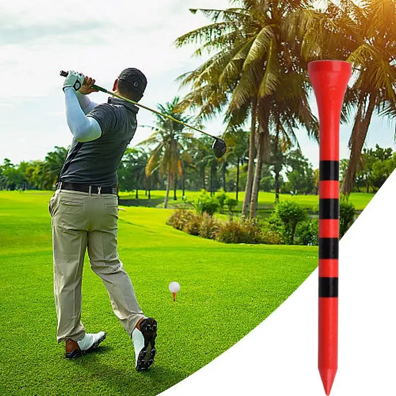 Mens Golf Tees 100 Pieces Assorted Golf Tees Long Golf Tees Creative Golf Balls Accessories Ball Marker For Golf Training Golf