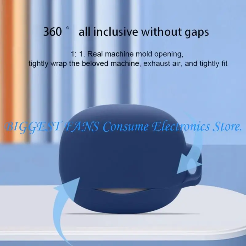 

F68B Headphone Soft Shockproof Guard Shell Washable Sleeve Skin Case for MeloBuds N50