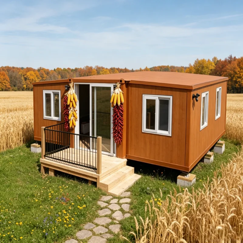 Factory Price Prefabricated Seacan Houses 20ft 40ft Modular Container House 2 Bedroom Expandable Container House with Bathroom