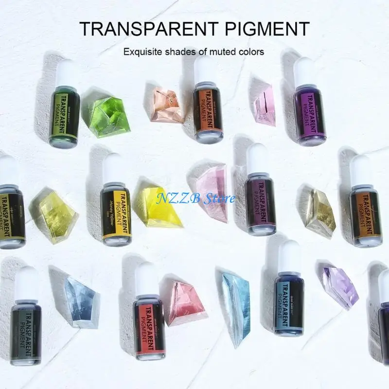 

T21F 12 цветов, жидкий краситель для изготовления свечей, принадлежности для изготовления свечей своими руками, окраска свечей