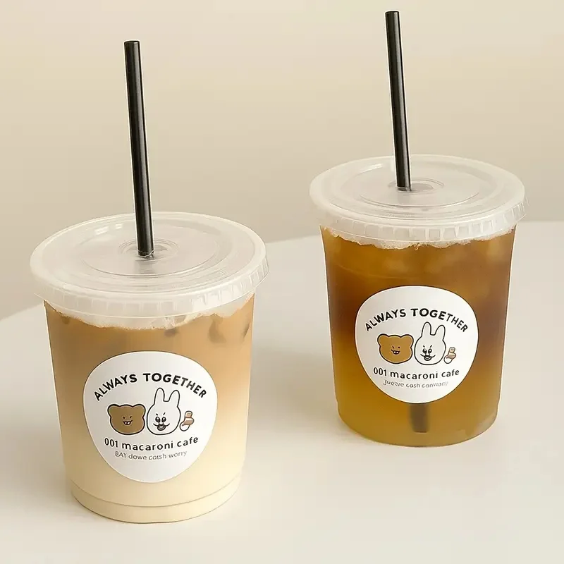 500 sztuk personalizowanych naklejek - wodoodporne, usuwalne naklejki na wesele, przyjęcie urodzinowe, rękodzieło DIY - ekologiczny winyl