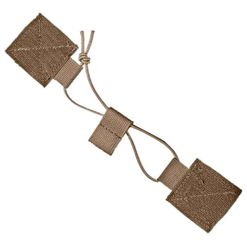 التكتيكية مطاطا الأشرطة مجلة السحابة ل D3CRM الصدر تلاعب هوك وحلقة راديو الاحتفاظ بنجي مشبك ثابت سترة الملحقات #3