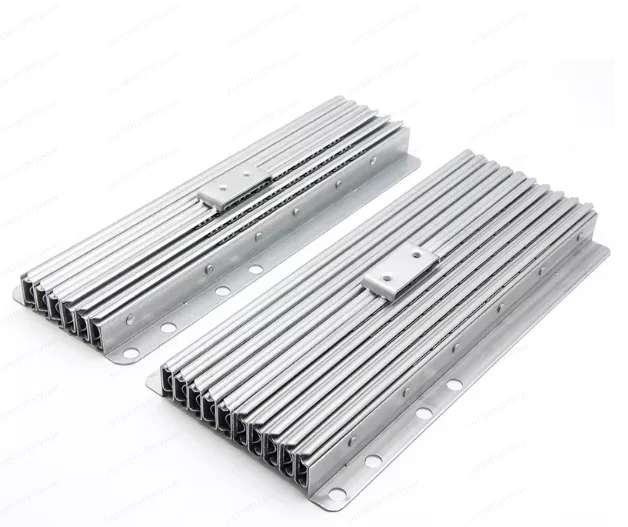 

Invisible table telescopic guide rail, aluminum alloy multi-functional folding push-pull guide rail dining table slide hardware