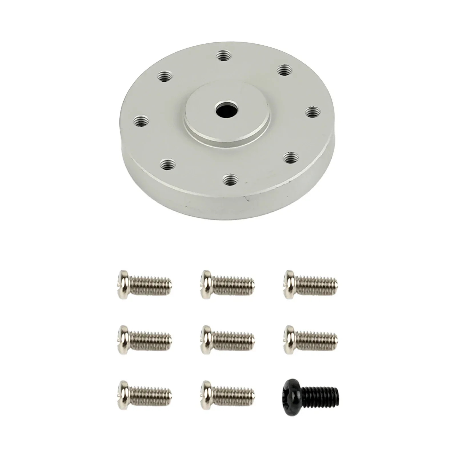 دعامة مؤازرة دائرية معدنية فاخرة 18T مع 4 صواميل M2 5x6 متوافقة مع DS5160 DS5180 DS51150 DS51160 60 80 150 160 كجم محركات مؤازرة