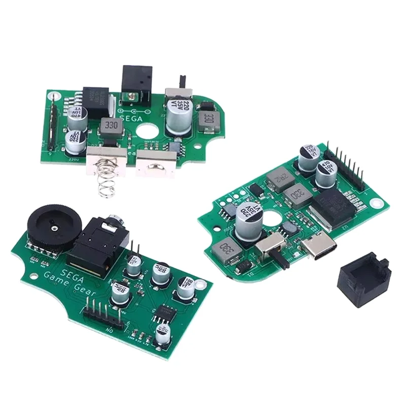 مدمج للوحات الأم Sega Game Gear وUSB ولوحات الصوت طقم إصلاح شامل أ