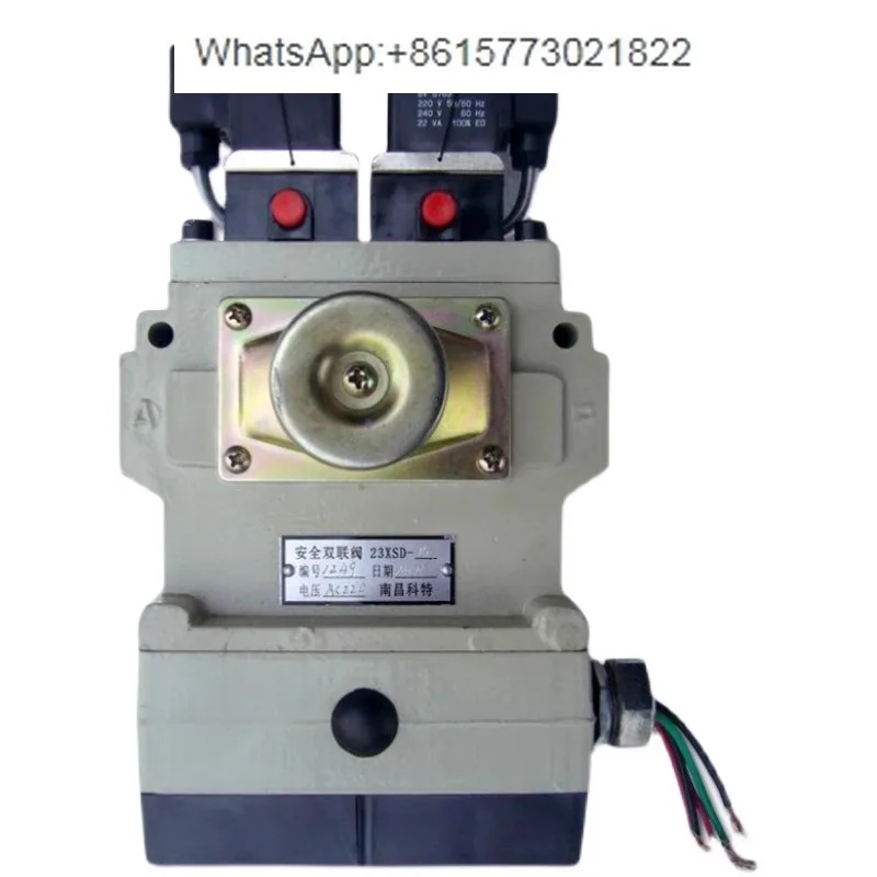 Nanchang Xingke Double Connection Electromagnetic Valve 23XSD Xu Forging Punch Safety Double Connection Valve 23XSC-15-20-25- L