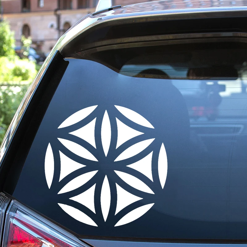 

Car Sticker Flower of Life (Flower of Aphrodite) Accessories Pegatinas Para Coche DIY Car Styling 41382#