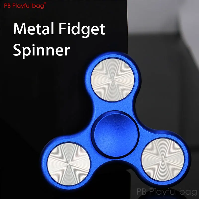 Three Leaf Finger Gyro Metal for adult kids Decompression spinning toys Relief stress Gyro Fidget toys TS12