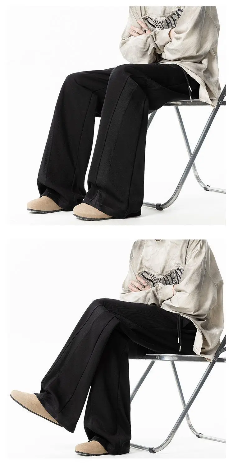 

Новые повседневные и универсальные широкие мужские и женские длинные брюки от модного американского спортивного бренда.