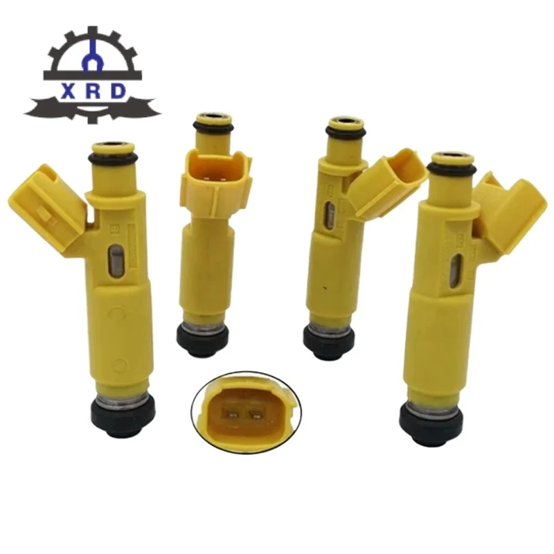 

4 шт. новые топливные форсунки, подходящие для Toyota RAV4 4V-2.0L 2001-2003 23250-28050 2325028050 2320928050 23250-28020 23250-0H010